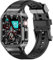 Deczone Correa de reloj de silicona con carcasa de acero inoxidable compatible con Apple Watch Series 1, 2, 3, 1.496 pulgadas, Series 4, 5, 6, SE, 1.575 pulgadas, Series 7, 8, 1.614 pulgadas, iWatch