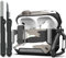 RFUNGUANGO Kompatibel mit Airpod Pro 2 Hülle (2023/2022/2019) mit Reinigungskit, Hartschalen-Schutz Hülle Kompatibel mit Airpods Pro 2./1. Generation (USB-C/Blitzkabel),Tarnfarbe