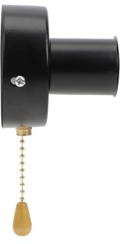 Housoutil 1 Jeu Interrupteur à Tirer Douille Ampoule Accessoires Prise Electrique Applique Murale Plafonnier Douille E27 Lampe Durable Lampe De Chevet Acier Inoxydable Avec Fermeture Éclair