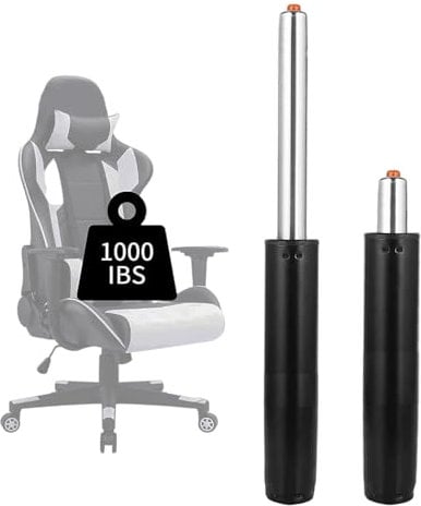 Gasdruckfeder Gaslift für Bürostuh 453kg,Gesamtlänge 270mm-390mm Ersatz Gasdruckdämpfer Zylinder,120mm Reiselänge Ersatzteile Bürostuhl Gasdruckfeder,Kolben Länge 215mm Gasdruckfeder Bürostuhl Gaslift