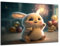 Munera Design - Bild 40x60 - süße niedliche Tiere Hase - Wand-Bilder Kinder-Zimmer