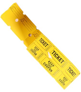 MEELYHOME 1 rollo de 1000 boletos de rifa numerados para eventos de fiesta, premios, dibujo de recaudación de fondos, carnaval