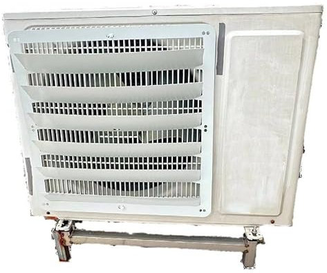 WHYYDSS Outdoor AC Unit Cover Air Conditioner Deflector, Weatherproof and Dustproof Outdoor Ac Protection Cover, AC Compressor Condenser Defender Grilles,Square-43cm*43cm