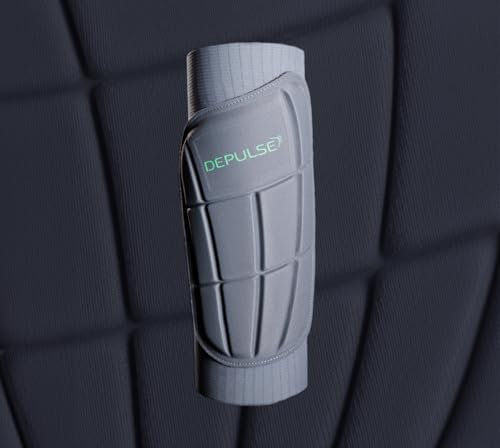DEPULSE AeroGuard Pro Schienbeinschoner – Shingaurds Schienbeinschoner – Herren, Frauen, Kinder – Schienbeinschoner maximaler Tragecomfort und Schutz (M)