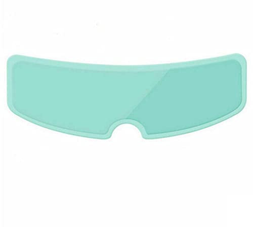 Visiere per Casco, Pellicola Antipioggia antiappannamento Universale Antipioggia for Casco, Pellicola Antipioggia antiappannamento for Visiera del Casco, Pellicola Protettiva Adesiva for Lenti(Light