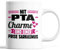 PTA Tasse | mit PTA charme | PTA Geschenk PTA Tasse Frauen Kaffeebecher lustig
