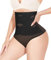 KUMAYES Guaina Contenitiva Donna Perizoma Contenitivo Modellante Intimo Vita Alta Thong Dimagrante Mutande Pancera Pancia Piatta Senza Cuciture (Nero, M)