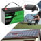 KMWThunder 12V 100Ah LiFePO4 Batterie, Lithium Akku 1280Wh, Deep Cycle, mit BMS Schutz & Ladegerät, zu 15000 Zyklen, Ideal für Motorhome, Solar & Boot, LiFePO4 Lithium Batterie