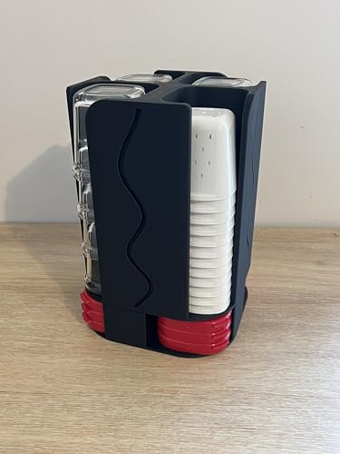 Rangement pour 12 Pots, 12 couvercles et 12 Paniers « fromage blanc » Yaourtière SEB Multidélices
