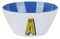 KASANOVA Bol Melamina Azul Letra A 15cm Maiolika