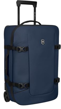 Victorinox Altmont Modern Wheeled Duffel, Reisetasche mit Rollen, Handgepäckgröße, Weichschalenkoffer, Damen/Herren, 42 l, Blau