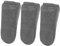 POPETPOP 3 Stück Hammer- -Keil Spaltkeil Eisen Dark Grey