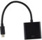 Vaguelly Adattatore USB Vga 1080P per Laptop e Monitor Convertitore USB Maschio a Vga Stabile per Proiettori e Tv