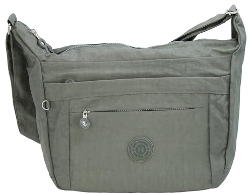 BAG STREET Große Damen Schultertasche Sehr leichte Umhängetasche