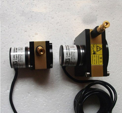 Gowe Custom Made 60 mm 0–5 V Spannung Ausgang Zeichnen Draht Potentiometer Draht Seil Hubraum Sensor