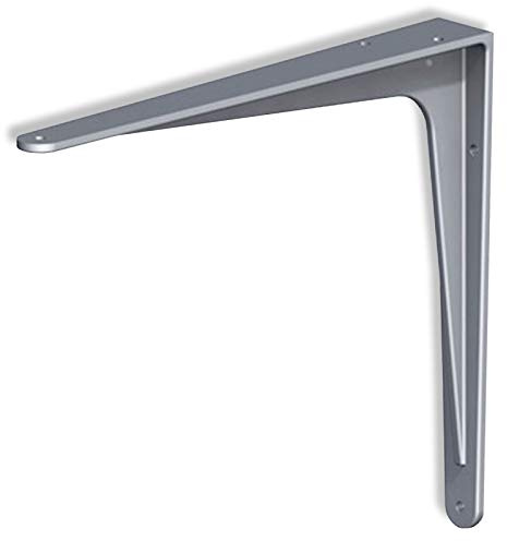OrgaTech Regalkonsole 450 x 500 mm | für Garage, Keller oder Werkstatt Schwerlastkonsole Regalträger Regalbodenträger