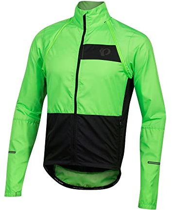 Pearl Izumi Herren Elite Escape Convertible Jacket S Screaming Green