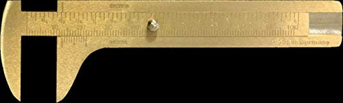 MIB Klein-Messing-Messschieber runder, langer Schnabel Knopfmass zur AUSWAHL: 100 mm