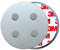 HaftPlus - Magnethalterung für Rauchmelder | Extra mit 4-Fach Magneten & 3M Klebekraft | Schnell & sicher ohne Bohren | 1x Rauchmelder-Magnethalter Ø 70mm