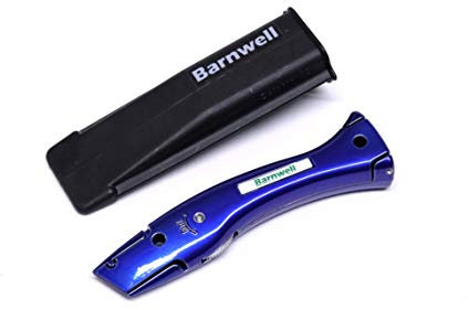 Barnwell Candy Blue Dolphin Delphin Carpet Fitters Work Trimming Fixed Handle and Holster