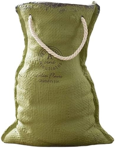WJFMZS Jardinière en céramique nordique Pot manuel en terre cuite Sac en toile de jute Pot de fleurs pour intérieur extérieur, gros pot de fleurs succulentes Cactus Conteneur Vase Panier rustique pour
