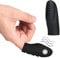 XaiPliung Mini Massage Portable en Silicone Souple en Forme de Doigt pour détendre Le Corps (Noir)