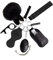 QINER Selbstverteidigung Frauen Schlüsselanhänger Set mit Persönlicher Alarm, Sicherheits Schlüsselanhänger Set mit Sicherheitshammer, Pfeife und Pom Pom, Self Defense Keychain Geschenke für Frauen