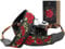Padwa Lifestyle Rose Flower Camera Strap - 2 Wide Cowhide Head, Embroidered Cotton Woven Vintage Camera Straps,Universal Neck & Shoulder Strap for All DSLR Cameras and Men & Women Photographers