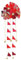 FRCOLOR Japanische Haarspange Kimono Rot Haarschmuck Quaste Haarnadel Vintage Barrettes Geisha-Haarschmuck