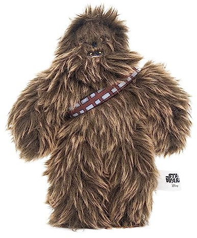 Buckle-Down Star Wars Hundespielzeug Furry Chewbacca Pet Toy Plüsch klein