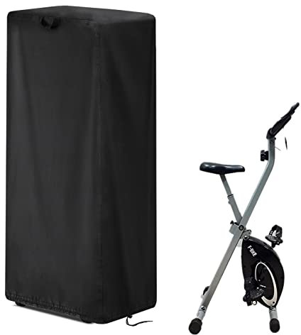 Hohong Heimtrainer Abdeckung Wasserdicht Oxford Stoff Schutzhülle - 40x45x129cm