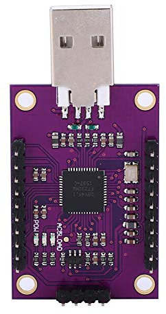Fafeicy Modul, FT232H USB zu JTAG UART/FIFO SPI / I2C Modul, Multifunktionsmodul mit 3 Stiftleisten, Serielle Adapter für Computerkabel, Keine Firmware-Programmierung Erforderlich