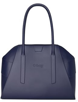 O bag - Shopper Tasche unique aus Thermoplastische Verbindung, navy blau (41.5 X 15 X 55 cm)