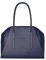 O bag - Shopper Tasche unique aus Thermoplastische Verbindung, navy blau (41.5 X 15 X 55 cm)