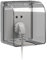 HAMON Socket 12.2 x 10.8 x 7.3 cm 86 Type, Waterproof Wall Switch, Sockets Outdoor Rain Protection, Waterproof, Socket Cover, for Plug Socket Cover