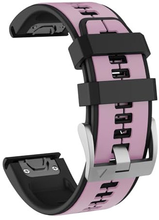 MYSNBKN 20mm Quick Fit Armband für Garmin Fenix 7S Pro/Fenix 7S/Fenix 6S Pro/Fenix 5S/EPIX Pro 42mm,Weiches Silikon-Ersatzband