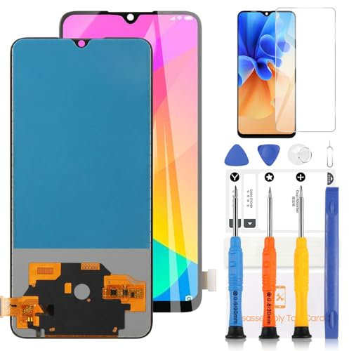 LADYSON Pantalla LCD TFT para Xiaomi Mi 9 Lite M1904F3BG/MI CC9 Pantalla para Xiaomi Mi 9 Lite 6.39 Pantalla LCD Pantalla Táctil Digitalizador Asamblea Reemplazo de Cristal con Herramientas (Negro)
