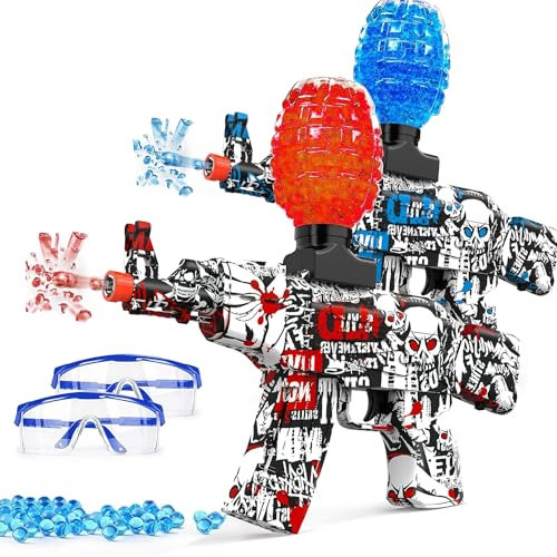 Neoot Gel Blaster Age 14+, Electric Gel Ball Blasters with 60000 Ball and Goggles, Suitable for Kids and Adults Outdoor Sports and Team Games, Gifts For 14+