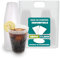 Prieto Larrey - 100 Vasos plástico duro reutilizables 480ml - Vasos Sidra Plastico Ecologicos y Reciclables - Ideal para Fiestas y Eventos - Vasos de Cubata Duros libre de BPA (480 ml, 25, unidad)