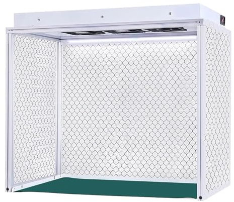 JJENXYYDS Tragbare vertikale Laminar Flow-Abzugshaube Luftstrom-Reinigungsbank staubfreier Werkstattraum mit HEPA-Filter und 3 Ventilatoren für Handy-LCD-Bildschirmreparatur/Werkstatt,220 V