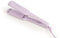 CREATE/CERAMIC STYLER MAX/Plancha de pelo lavanda con revestimiento cerámico/Placas XL, 5 temperaturas, cable griatorio 360º, función de alisado y rizado, 68W