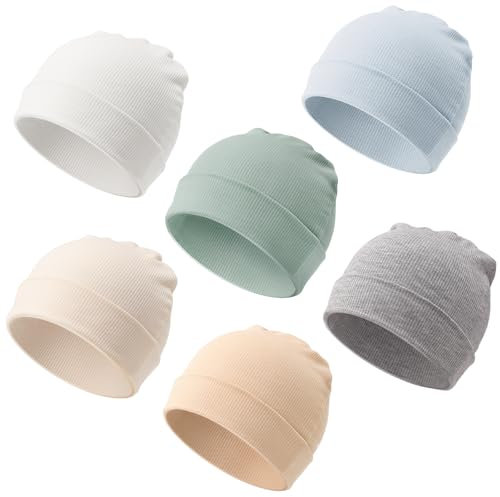 DRESHOW Neugeborenes Baby Mütze Hut Beanie Bekleidung Unisex Infant Hut Kindergarten Mütze Baby Jungen Mädchen 3-24 Monate