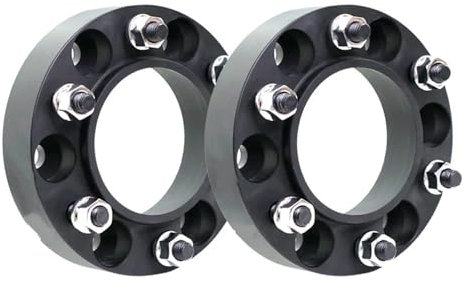 Spurverbreiterung Für Nissan Für Patrol Y61 6 Löcher 30/35/38/50mm Spurverbreiterungen Verbreiterungssatz 2 Stück Autos Spurverbreiterungen(50mm)