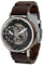 LAiMER Holzuhr Andy - Herren Automatik Armbanduhr aus Echtholz und Edelstahl 42mm - Analog, Leuchtzeiger - Sandelholz - Zero Waste Verpackung aus Naturholz