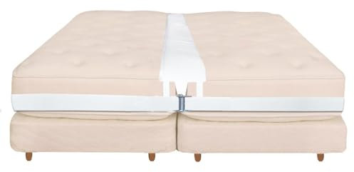 Matratzenverbinder-Schaumstofffüller – Bettspaltbrücken-Pad, zwei Einzelbett-Verbindungsstücke, komfortables Umbauset, rutschfester Unifier für Paare, verstellbarer Kombinator für Zuhause und Hotel,