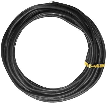 YELARXI Bonsai Training Wire 3.5mm x 16.4 ft Black | Anodized Aluminum Floral Plant Training Wire,Bendable Metal Stems Accessories for Gardening Branch Fixing Crafts