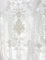 Lactraum Vorhänge Wohnzimmer mit Ösen Weiß Tranparent Bestickt Vintage Klassische Voile (Normal) 300 x 245cm