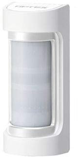 OPTEX VXS-DAM(W) Rivelatore doppio PIR+MW da esterno cablato, 12m 90°, con antimascheramento