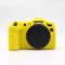 Eos RP Camera Case, Zakao Soft Silicone Bag Lightweight Slim Thin Lightweight Skin Rubber Protective Digital Camera Case Cover for Canon Eos RP (Yellow)