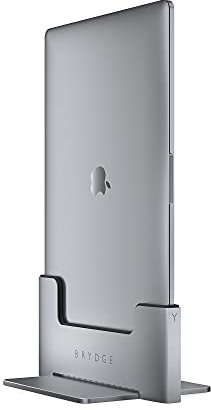 Base Vertical Brydge | Compatible con MacBook Pro de 15 Pulgadas (2019-2016) con Touch Bar | 2 x Puertos Thunderbolt™ 3 | (Gris Espacial)
